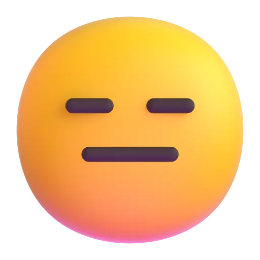 표정없는 얼굴