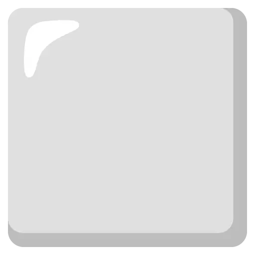 White Large Square