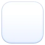 White Large Square