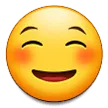 白い笑顔