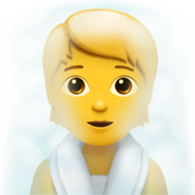 Person In Steamy Room